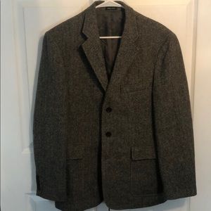 J. Crew Valley Mills Mallalieus Tweed Wool Blazer
